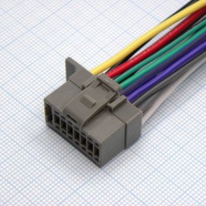 Разъем PANASONIC 123 а/магн., разъем для автомагнитолы Разъем PANASONIC 123 а/магн., разъем для автомагнитолы