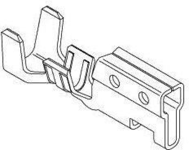 39-00-0021 (Cut Strip), Headers & Wire Housings SPOX TERM 18-24G FEM Cut Strip of 100 39-00-0021 (Cut Strip), Headers & Wire Housings SPOX TERM 18-24G FEM Cut Strip of 100