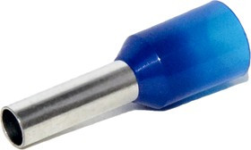 Наконечник штыревой втулочный изолированный KTE 2.5-8 2,5мм2/L=8мм/Синий (упак=500шт.)