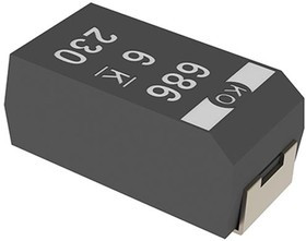 T525B476M006ATE080, Cap Tant Polymer 47uF 6.3VDC B CASE 20%( 3.5 X 2.8 X 1.9mm) Inward L SMD 3528-21