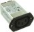 6EBF1, AC Power Entry Modules 6A IEC - FASTON FLANGE MOUNT 6EBF1, AC Power Entry Modules 6A IEC - FASTON FLANGE MOUNT