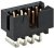 87833-0631, Headers &amp; Wire Housings MGrid Hdr Shrd RA/Lc RA/Lck .38AuLF 6Ckt