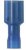 DNF14-250FIB-M, Quick Disconnect Terminal 14-16AWG Brass Blue F 19.8mm Tin Box DNF14-250FIB-M, Quick Disconnect Terminal 14-16AWG Brass Blue F 19.8mm Tin Box