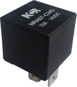 NRA-07-C-24D, Реле 1 переключ. 24VDC, 70A/14VDC SPDT