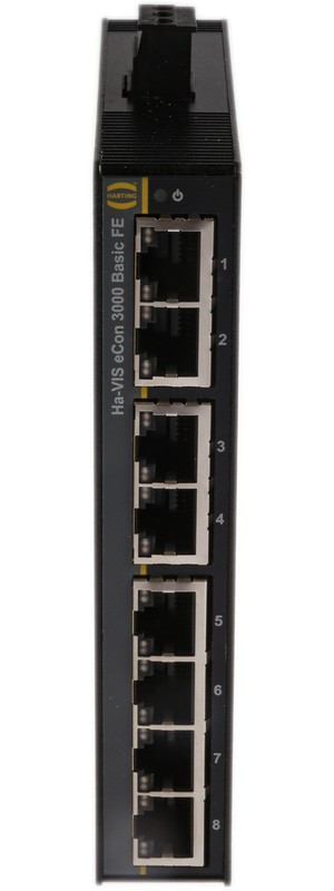 24030080010, Switch Ethernet; unmanaged; Number of ports: 8; 9?60VDC; RJ45