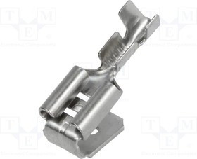 BM01199, Наконечник: плоская, 6,3мм, 0,8мм, "мама"/"папа", 0,5-1мм2, обжим