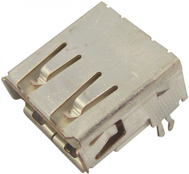 87520-0010BLF, Conn USB 2.0 Type A RCP 4 POS 2mm/2.5mm Solder RA Thru-Hole 4 Terminal 1 Port Tube 87520-0010BLF, Conn USB 2.0 Type A RCP 4 POS 2mm/2.5mm Solder RA Thru-Hole 4 Terminal 1 Port Tube