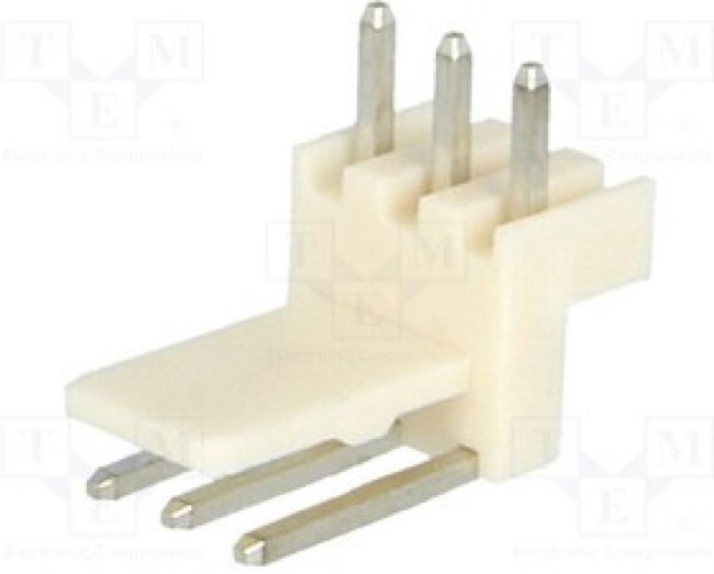 0022051032, Conn Wire to Board HDR 3 POS 2.5mm Solder RA Thru-Hole Mini-Latch™ Bag