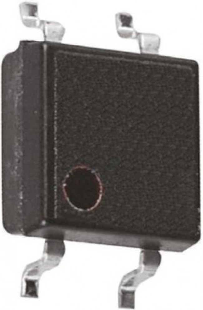 AQY280S, МОП-транзисторное реле, SPST-NO (1 Form A), AC / DC, 350 В, 120 мА, SOP-4