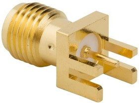 132323, RF Connectors / Coaxial Connectors SMAEndLaunchJack .042iPCB50OhmRndCont