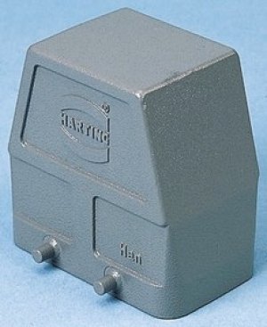 09300060801, Heavy Duty Power Connectors METAL HOOD HAN 6B 1 LVR LCKING