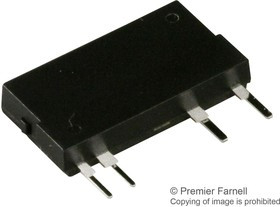 AQZ102D, МОП-транзисторное реле, SPST-NO (1 Form A), DC, 60 В, 3.6 А, SIP-4, Сквозное Отверстие