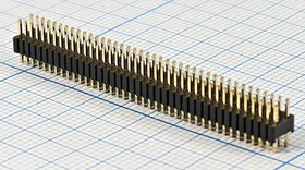 Штырьевой соединитель PLL, шаг P1.27x2.54, контакты 80P, [PLLDA-80]