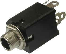 SZC-0079 / stereo 6.35 mm, Разъём аудио -0079/stereo 6.35 мм, гнездо на плату