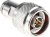 R161006000W, 50 Straight Cable Mount, N Connector, Plug R161006000W, 50 Straight Cable Mount, N Connector, Plug