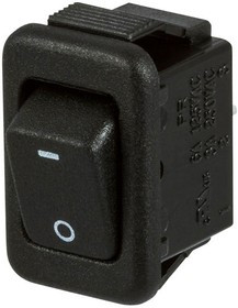 PRK22J5EBBNN, SPST, On-None-Off Rocker Switch Panel Mount