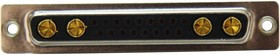 680M21WA4SL411, D-Sub Mixed Contact Connectors Power Combo D Solder Cup 21WA4/F/40A/SC