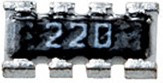 CAY10-102J4LF, 4х1 кОм ЧИП-резисторная сборка CAY10-102J4LF, 4х1 кОм ЧИП-резисторная сборка
