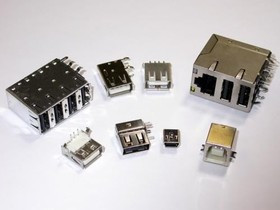 690-004-660-013, USB Connectors 2.0 TYPE A VERTICAL STRAIGHT