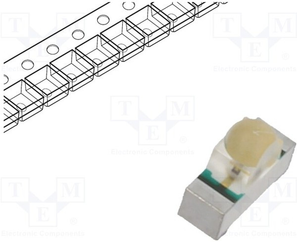 VSMB14940, Infrared Emitters 940nm, SMD-SL 35mW/sr, +/-9deg.
