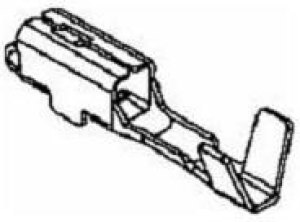 15366698, Automotive Connectors TERM M/P 280 F SN PLTD SLD 15366698, Automotive Connectors TERM M/P 280 F SN PLTD SLD