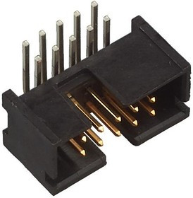 5103310-1, WIRE-BOARD CONNECTOR, HEADER, 10 POSITION, 2.54MM, Разъем
