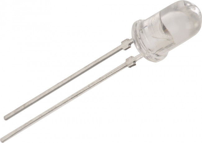 TSFF5210, Инфракрасный светодиод 5мм 870nm +-10° 180mW/sr