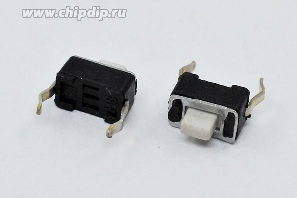 Тактовая кнопка, 6.0x 3.5x 5.0, алгоритм работы NO, контакты 2PF, SKHLABA010