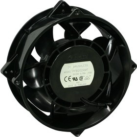 PFB0512EHF, DC Fans DC Tubeaxial Fan, 50x32mm, 12VDC, Ball Bearing, Lead Wires, Locked Rotor Sensor