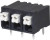 TBLH10-500-03BK, Fixed Terminal Blocks Terminal block, screwless, High Temp, 5.00, Horizontal, 3, Black w Gray Button TBLH10-500-03BK, Fixed Terminal Blocks Terminal block, screwless, High Temp, 5.00, Horizontal, 3, Black w Gray Button