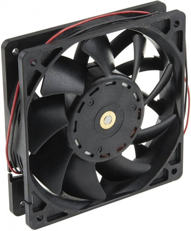 9GV1212G4021, San Ace 9GV Series Axial Fan, 12 V dc, DC Operation, 289.8m³/h, 20.16W, 1.68A Max, 120 x 120 x 25mm