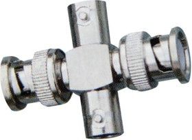 RW1-068, РЧ/Коаксиальный адаптер, BNC, Plug, Plug, BNC, Гнездо, Гнездо, Прямой Переходник, 50 Ом