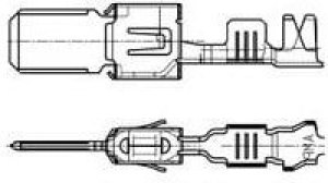 1-962919-1 (Cut Strip), Automotive Connectors FLACHSTECKER5,8X0,8 Cut Strip of 100 1-962919-1 (Cut Strip), Automotive Connectors FLACHSTECKER5,8X0,8 Cut Strip of 100