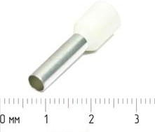 Наконечник кабельный 5,2x18, 5, S10,0, обжимной, белый, LT100018; №9440 клемма нак/каб 5,2x18\5\S10,0 \обж\бел\ LT100018