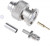 J01000A1294, Plug Cable Mount BNC Connector, 50, Crimp Termination, Straight Body