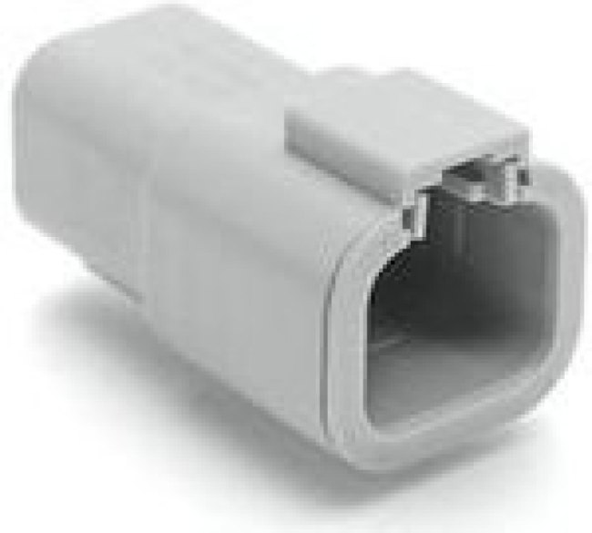 ATP04-4P-RD01, Conn Housing RCP 4 POS Crimp ST Cable Mount Automotive