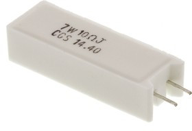 SQMW710RJ, 10 Wire Wound Resistor 7W ±5% SQMW710RJ SQMW710RJ, 10 Wire Wound Resistor 7W ±5% SQMW710RJ