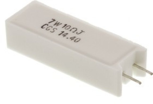 SQMW710RJ, 10 Wire Wound Resistor 7W ±5% SQMW710RJ SQMW710RJ, 10 Wire Wound Resistor 7W ±5% SQMW710RJ