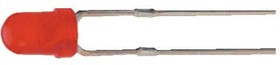 L-7104LID, Светодиод 3мм/красный/625нм/ 0.7-3мкд/40°/2мА L-7104LID, Светодиод 3мм/красный/625нм/ 0.7-3мкд/40°/2мА
