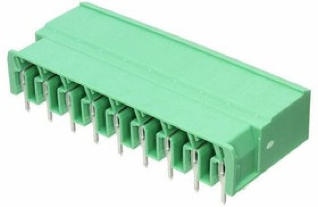 1804865, Pluggable Terminal Blocks 9 Pos 7.62mm pitch Through Hole Header