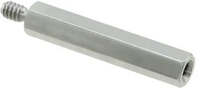 4542-440-SS-20, Standoffs &amp; Spacers 1/4 Hex X 1.00 Length Hex Male-Female Standoff