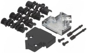 MHD45ZK15-BK-K, Корпус: для разъемов D-Sub, D-Sub 15pin, D-Sub HD 26pin, UNC4-40