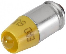 10-2J09.1064, Светодиод T1 3/4 MG желтый 12VAC/DC 7/14mA