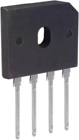 GBU606, Rectifier Bridge Diode Single 600V 6A 4-Pin Case GBU Tube