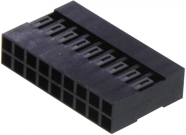 65043-028LF, Headers &amp; Wire Housings HSG .100" DBL ROW