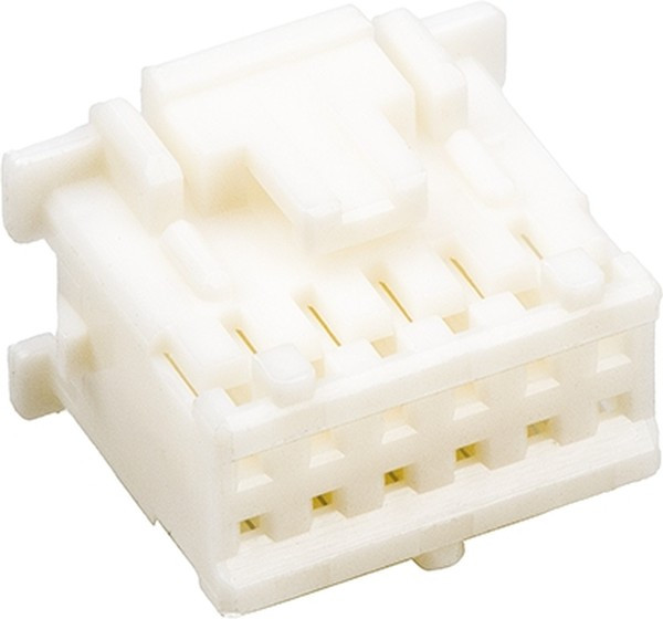 PADP-12V-1-S, Корпус разъема, Серия PAD, Гнездо, 12 вывод(-ов), 2 мм, Обжимными гнездовыми контактами SPH, SPND