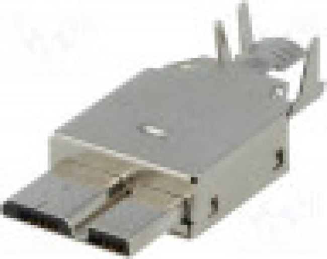 MUSBB-W3.0, Вилка, USB B micro, пайка, PIN: 10, экранированный, USB 3.0 MUSBB-W3.0, Вилка, USB B micro, пайка, PIN: 10, экранированный, USB 3.0