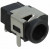 PJ-071, DC Power Connectors 0.8 x 3.35 mm, 2.0 A, Horizontal, Through Hole, Shielded, 3 Conductor, Dc Power Jack Connector