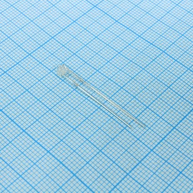 FYL-1804LURC1A, Светодиод 1,8мм красный ультра, прозрачный 630нм 1200мКд 40°