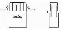 1612257-7, P=1.5mm Rectangular Connectors HousIngs 1612257-7, P=1.5mm Rectangular Connectors HousIngs